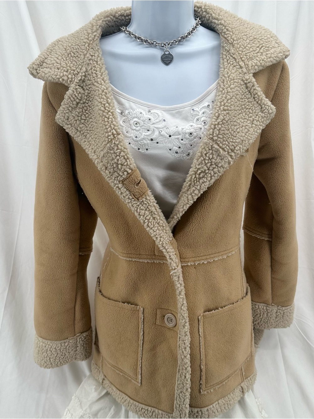 Coquette Y2K Sherpa Old Navy Fall Winter Coat